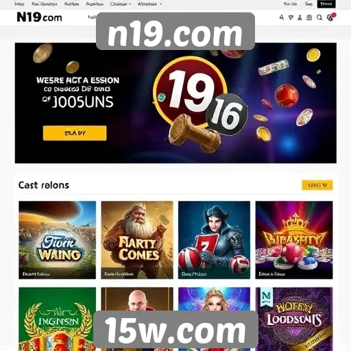 Recursos e funcionalidades exclusivas do site n19.com